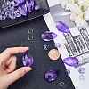 DIY Shining Faceted Pendant Making Kits DIY-GF0003-25E-3