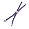 Twisted Nylon Cord Silder Bracelets DIY-B066-03P-24-1