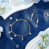 16PCS 8Colors Brass Micro Pave Cubic Zirconia Charms KK-DC0003-76-5