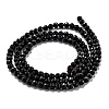 Natural Black Tourmaline Beads Strands X-G-H266-11A-3