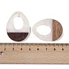Resin & Wood Pendants WOOD-F015-17F-3