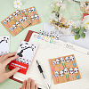 Panda Shape Iron Paperclips AJEW-CP0005-75-3