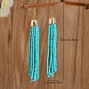 Fashionable Casual Commuter Classic Tassel Alloy Dangle Earrings AC2883-5