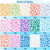150G 14 Colors 6/0 Glass Seed Opaque Beads SEED-PH0001-96-4