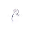 Anti-Tarnish 304 Stainless Steel 20 Gauge Fake Lip Rings Piercing Jewelry WGC994D-12-1