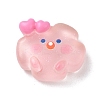 Translucent Cloud Resin Cabochons LS-RESI-K019-03B-1
