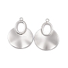 Non-Tarnish 304 Stainless Steel Big Pendants LS-STAS-B031-34P-1