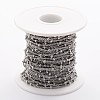 304 Stainless Steel Twisted Chains CHS-K003-02P-0.5MM-2
