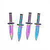 Rainbow Color Alloy Pendants PALLOY-N156-210-1