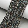 Natural African Turquoise(Jasper) Beads Strands G-RM241221-B9-1