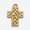 Tibetan Style Alloy Pendants EA0111Y-G-2