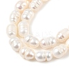 Natural Cultured Freshwater Pearl Beads Strands PEAR-I007-01B-03B-4