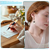 48Pcs 4 Colors Tibetan Style Alloy Europran Beads FIND-TA0010-46-9
