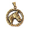 304 Stainless Steel Pendants STAS-Z067-01G-1