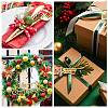 60cs 2 Styles Christmas Opaque Resin Decoden Cabochons RESI-SP0001-02A-5