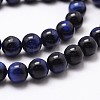 Natural Tiger Eye Bead Strands G-G735-23-12mm-02-3
