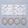 Flower Plastic Candle Molds LS-DIY-I035-12-1