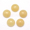 Natural Topaz Jade Cabochons G-P393-R35-12mm-2