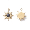 Natural Mixed Stone Pendants STAS-H168-05-2