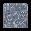 Shoes Clothes Hanger Bag Pendant DIY Silicone Molds LS-SIMO-C012-01B-4