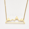 201 Stainless Steel Pendant Necklaces NJEW-T009-JN104-2-40-1