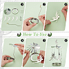 Stainless Steel Rotating Tealight Candle Holder DIY-FG0005-17P-4
