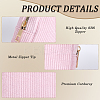 Corduroy Cloth Cosmetic Zipper Bags AJEW-WH20017-50B-5