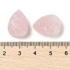 Natural Rose Quartz Cabochons G-K338-40A-02-3
