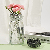 2Pcs 2 Colors Aluminium Alloy Flower Frogs for Arrangements AJEW-GF0008-85-4