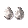 Non-Tarnish 304 Stainless Steel Pendants STAS-E032-02P-2