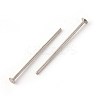 Tarnish Resistant 304 Stainless Steel Flat Head Pins LS-STAS-G185-07P-0.5x14mm-2