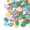 Handmade Polymer Clay Cabochons X-CLAY-T011-05-1