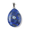 Natural Lapis Lazuli Pendants G-P599-02P-10-1