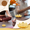 90Pcs Zinc Alloy Lotus Incense Burner Holder AJEW-WA0001-31-6
