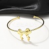 304 Stainless Steel Cuff Bangles LS-BJEW-B107-01G-2