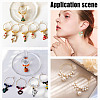 120Pcs 12 Styles 316 Surgical Stainless Steel Hoop Earring Findings STAS-UN0053-46-6