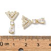 Brass Micro Pave Cubic Zirconia Pendants FIND-Z029-07G-3