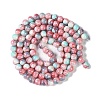 Baking Paint Glass Bead Strands GLAA-H031-01B-01-3