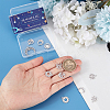 16Pcs 8 Style 304 Stainless Steel Charms STAS-SC0008-36-1-3