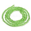 Transparent Glass Beads Strands GLAA-H021-03-18-4