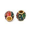Alloy Enamel Beads FIND-A049-08G-2