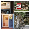 UV Protected & Waterproof Aluminum Warning Signs AJEW-GL0001-05C-09-7