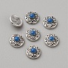 Tibetan Style Alloy Cabochons MRMJ-WH0075-97H-2