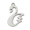 201 Stainless Steel Pendants STAS-F316-32D-P-1