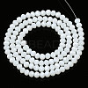 Electroplate Glass Beads Strands EGLA-A044-P2mm-A01-4