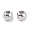 Non-Tarnish Textured 304 Stainless Steel Beads LS-STAS-P306-01C-P-2