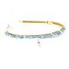 Natural Aquamarine Hair Bands PW-WGC1C33-06-1