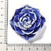 Synthetic Shell Dyed Carved Flower Connector Charms SHEL-D081-01C-6