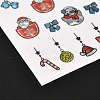 Christmas Theme Self Adhesive Nail Art Stickers MRMJ-A003-01F-3