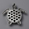 Alloy Enamel Cabochons ENAM-WH0057-25B-2